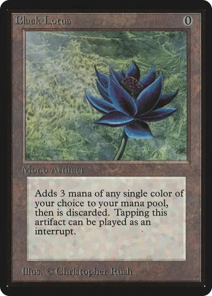 Black Lotus, la carta más icónica de Magic: The Gathering